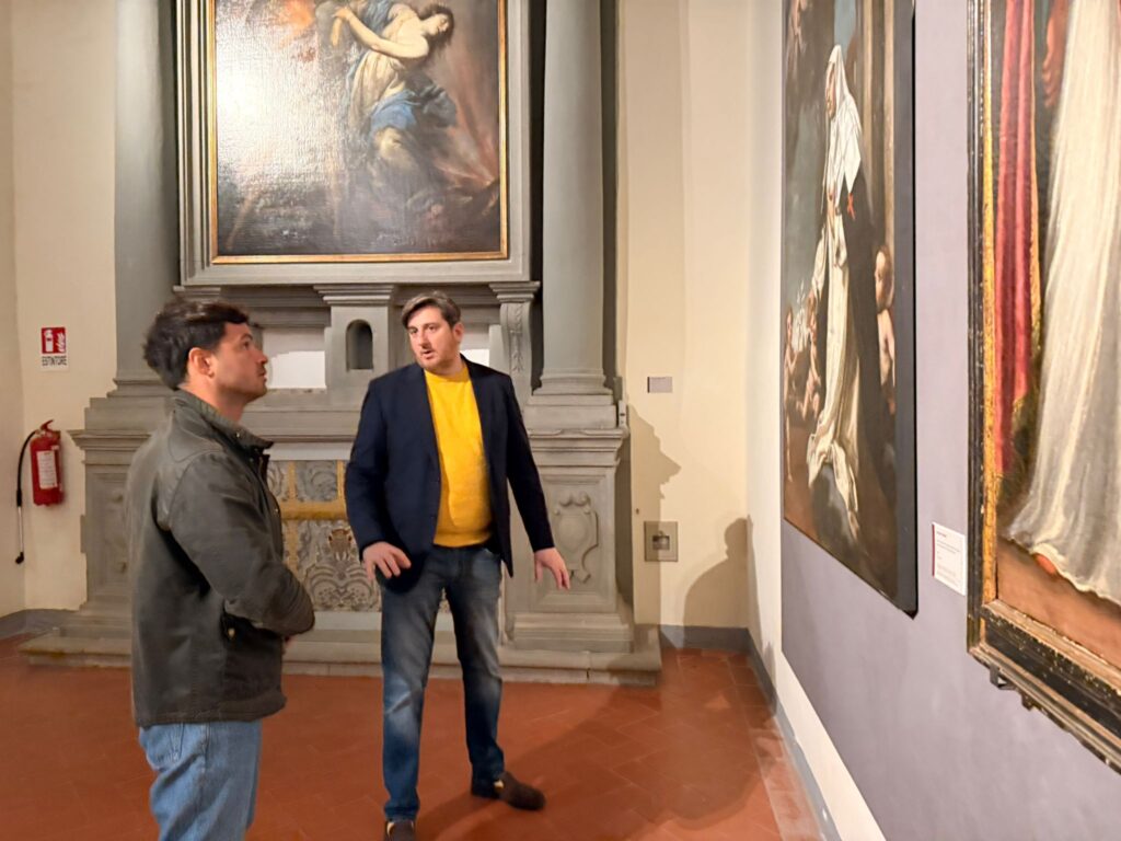 Wikipedro al Museo 1