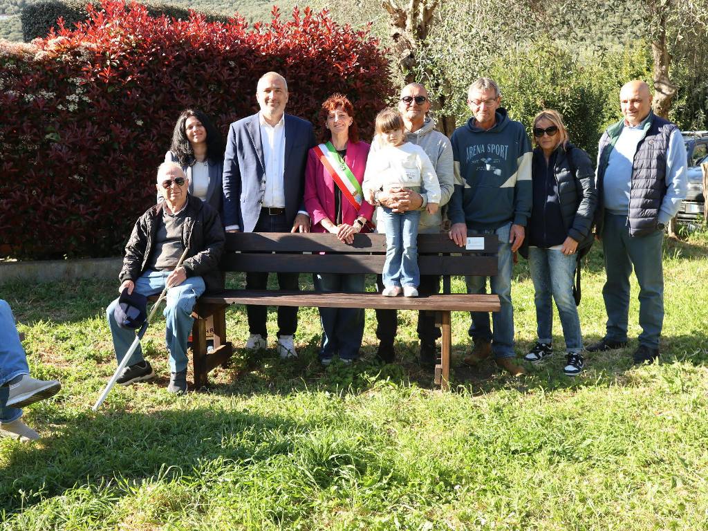 panchina della luciaia maria teresa dal canto