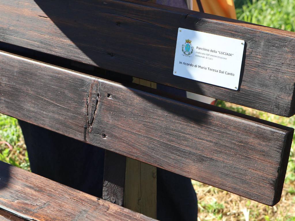 panchina della luciaia