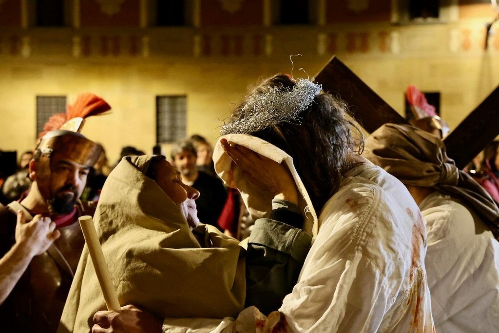 rappresentazione vivente della passione di Gesù a San Miniato 2026 (11)