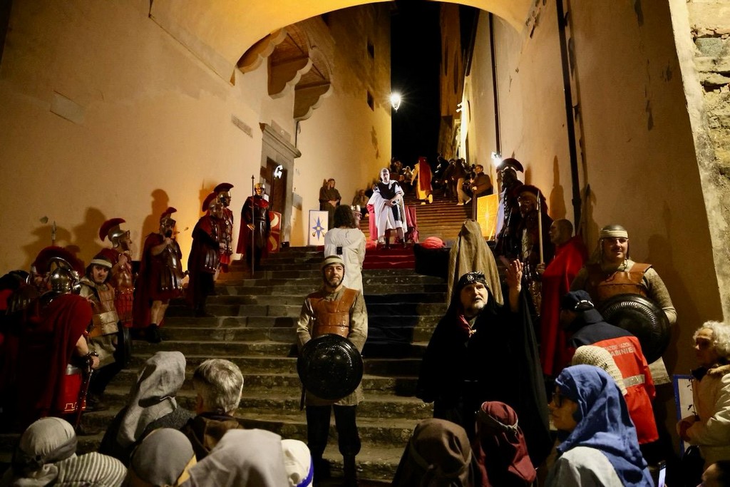rappresentazione vivente della passione di Gesù a San Miniato 2026 (4)