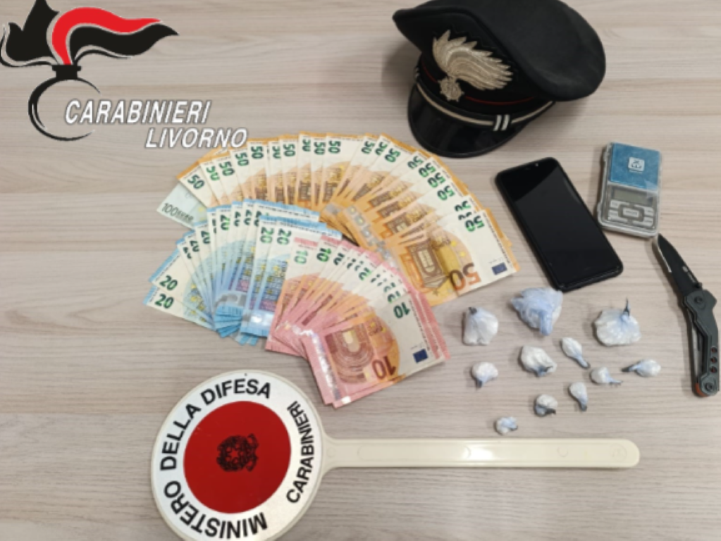 Rio nell'Elba, sorpreso a spacciare cocaina: arrestato un 59enne