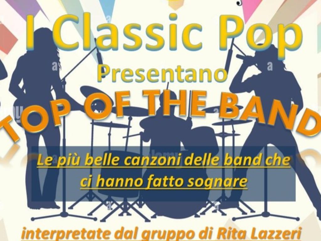 Al Teatro Il Momento di Empoli la serata benefica 'Top of the band'