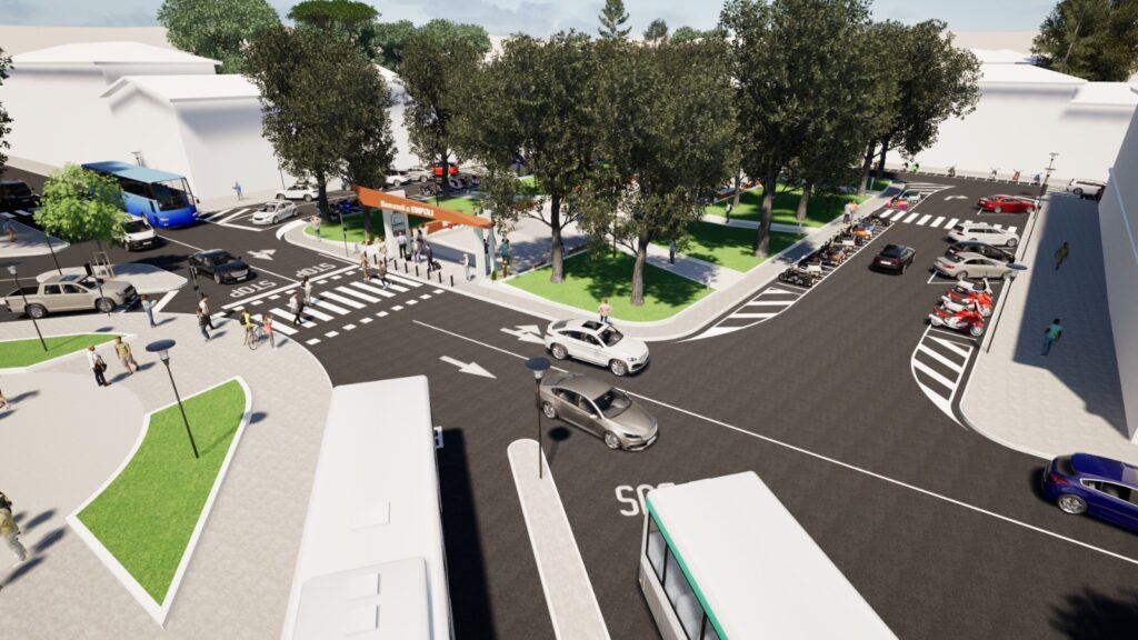 A Empoli le studentesse progettiste presentano la 'nuova' piazza Don Minzoni