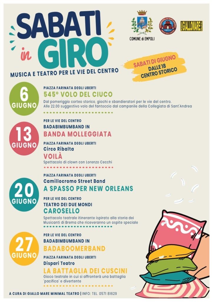 I 'Sabati in Giro', prossimo appuntamento con la BadaBimBumBand in ...