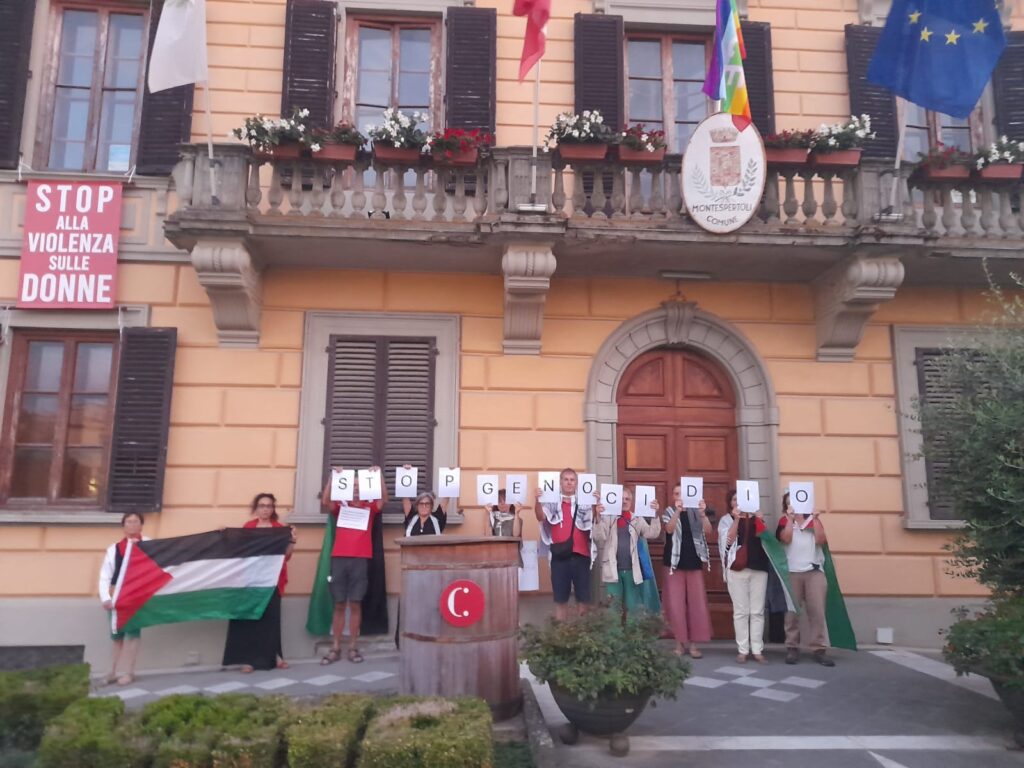 Sanzionato dopo flash mob per la Flottilla, da Montespertoli: "Privazione dei diritti"