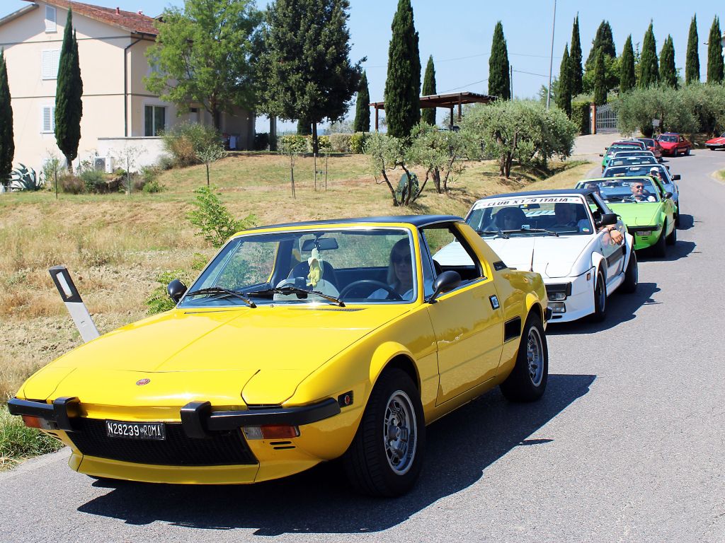Raduno delle Fiat X1/9