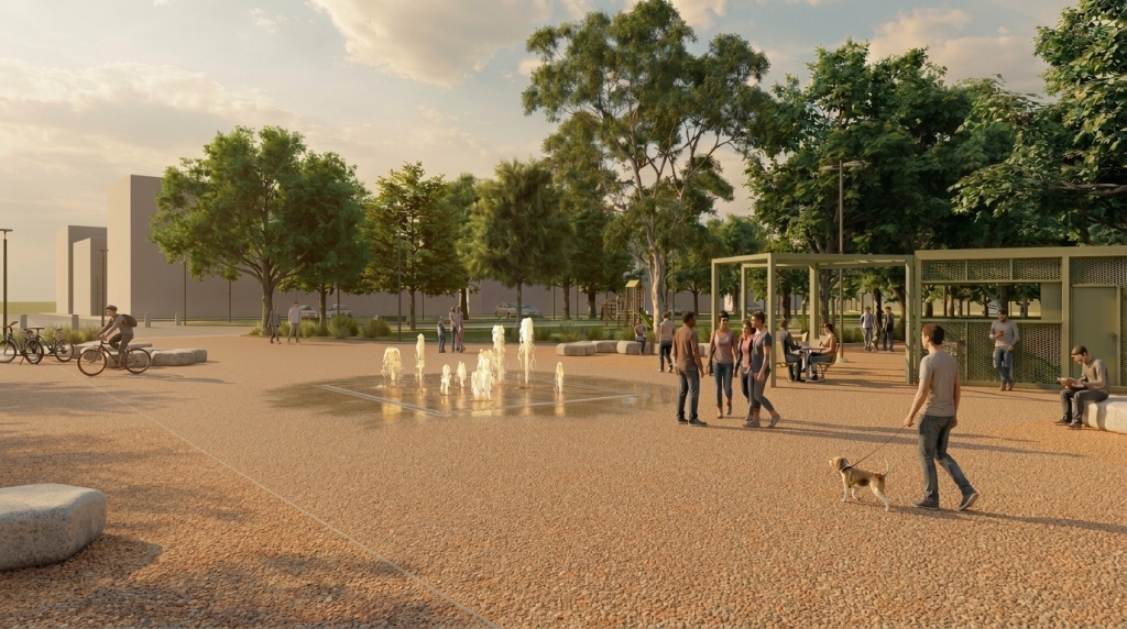 rendering piazza matteotti 3