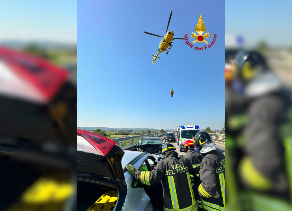 Scappano dai carabinieri e colpiscono due macchine: quattro feriti a San Pierino, due in codice rosso
