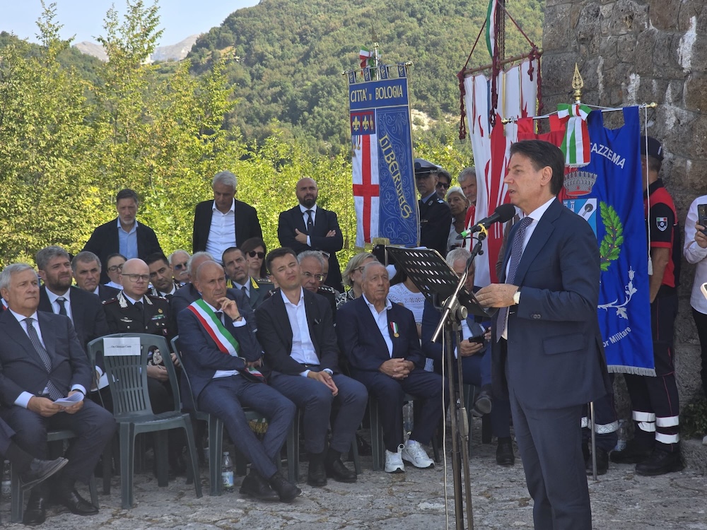 A Sant'Anna di Stazzema l'82esimo anniversario dalla strage: presenti Conte e Tajani