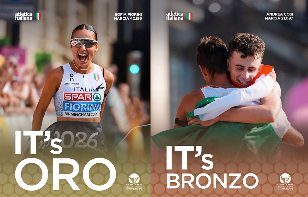 Toscana protagonista agli Europei di atletica con le medaglie di Fiorini e Cosi