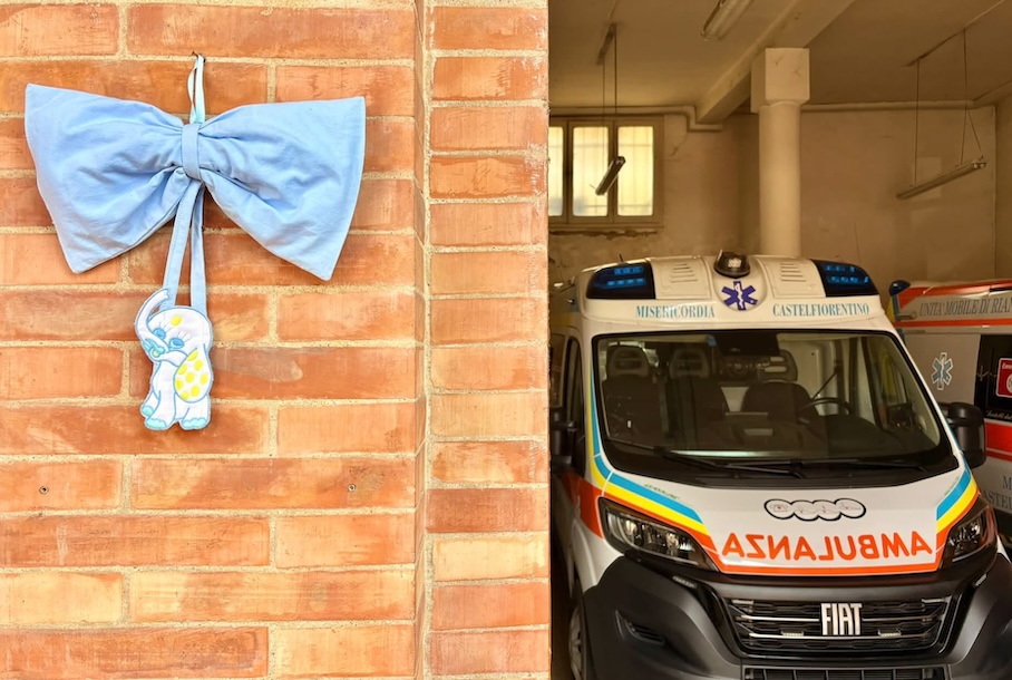 Ha fretta di nascere, parto in ambulanza della Misericordia di Castelfiorentino: "Grande gioia"